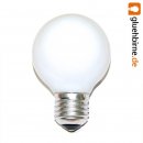1 x Globe Glühbirne 60W E27 OPAL G60 60mm Globelampe 60...