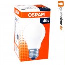 1 x OSRAM Glühbirne 40W E27 MATT Glühlampe 40 Watt...