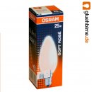 1 x Osram Glühbirne Kerze Soft Rose 25W E14 matt Softone...