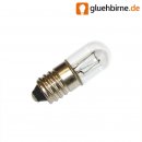 1 x T10x28mm E10 5W 60V Röhre Glühbirne Glühlampe...