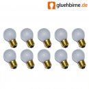 10 x Glühbirne Tropfen 7W E27 MATT Glühlampe 7 Watt...