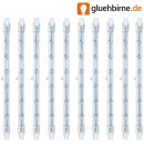 10 x Halogenstab 1000W 189mm Halogen 1000 Watt Stab...