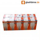 10 x OSRAM Glühlampe Glühbirne Classic A CL 100W E27 100...