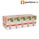 10 x Osram Glühbirne B22d 60W MATT B22 Glühlampe...