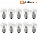 10 x Osram Halogen Eco Tropfen Glühbirne 46W = 60W E27...