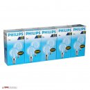 10 x Philips Glühbirne Tropfen 25W E14 klar Glühlampe 25...