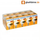 10 x Philips Glühbirne Tropfen 40W E14 MATT Glühlampe 40...