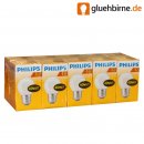 10 x Philips Glühbirne Tropfen 40W E27 MATT Glühlampe...