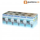 10 x Philips Glühbirne Tropfen 40W E27 klar Glühlampe 40...