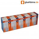 5 x Osram Glühbirne Tropfen 40W E27 klar Glühlampe 40...