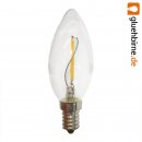 LED Filament Kerze 1W fast wie 15W klar E14 100lm...