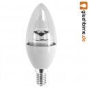 LED Kerze 4W fast wie 40W KLAR E14 330lm Glühlampe...