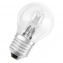 Osram Halogen Eco Glühbirne 20W = 25W E27 Glühlampe klar...