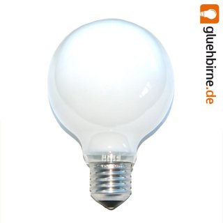 1 x Globe Glühbirne 40W E27 OPAL G80 80mm Globelampe...