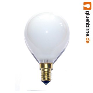 1 x Globe Glühbirne 25W E14 OPAL G60 60mm Globelampe 25...