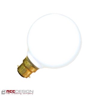 1 x Globe Glühbirne B22d 100W OPAL G80 Glübirnen...