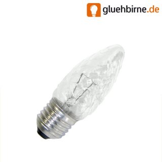 1 x Leuci Glühbirne Kerze gedreht 40W E27 klar Glühlampe...