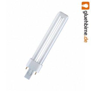 1 x Osram Dulux S 5W 827 G23 Lumilux Interna 2P 5 Watt...