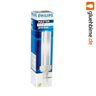 1 x Philips Master PL-C 2P 18W 840 Sockel G24d-2 18 Watt...