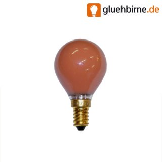 1 x Tropfen Glühbirne Rot 15W E14 Glühlampe 15 Watt...