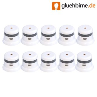 10 x Mini Design Rauchmelder Invisible Feuermelder...