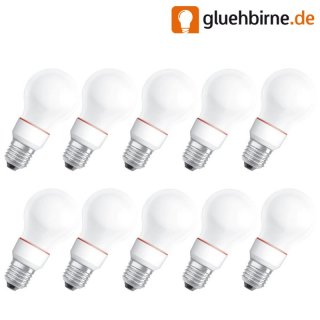 10 x Osram LED Tropfen 1W E27 ROT Deco Classic P red für...