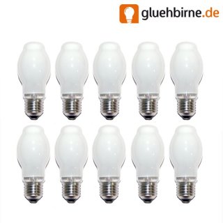 10 x PHILIPS Halogen 60W E27 OPAL matt HalogenA...