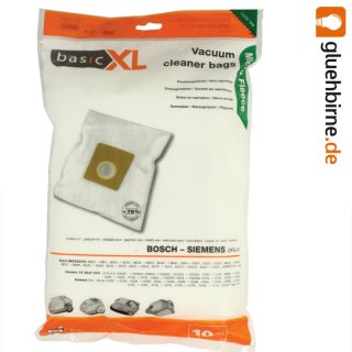 10 x Staubsaugerbeutel BXL-52317 Bosch Siemens D-F-G-H...