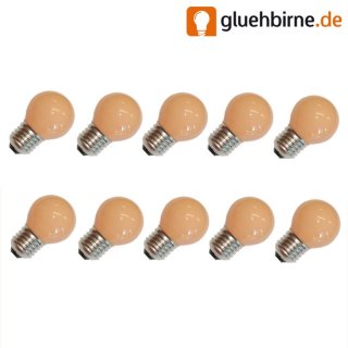 10 x Tropfen Softone Flame Terracotta 25W E27 Glühbirne...