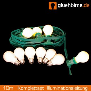 10m festliche Beleuchtung IP44 für innen u. außen inkl....