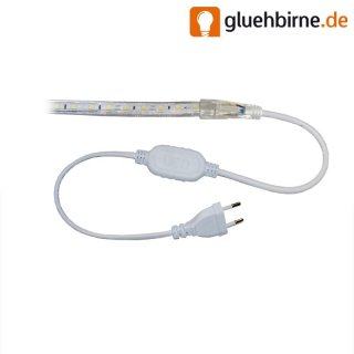 Steckeranschlußteil LED Lichtschlauch warmweiss /...