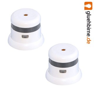 2 x Mini Design Rauchmelder Invisible Feuermelder...