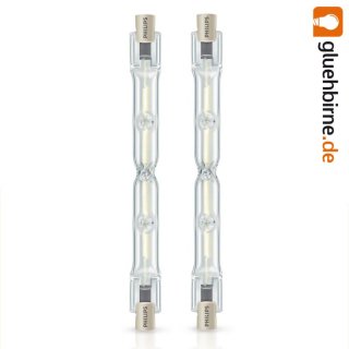 2 x Philips Eco Halogenstab 118mm 160W = 200W R7s Halogen...