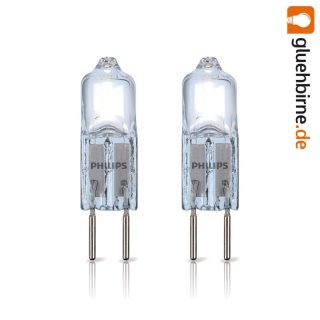 2 x Philips GY6,35 Halogen Stiftsockellampe 35W 12V klar...