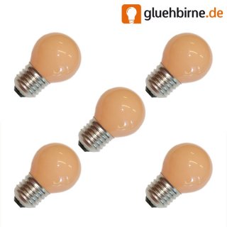 5 x Tropfen Softone Flame Terracotta 25W E27 Glühbirne...