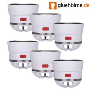 6 x Mini Design Hitzemelder Invisible inkl....