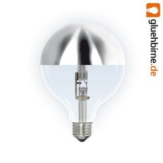 LAES Eco Halogen Glühbirne Kopfspiegel Globe G125 42W...