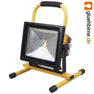 LED Akku Strahler 50W Handlampe Arbeitsleuchte...