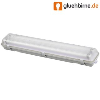 LED Feuchtraumwannenleuchte 2 x 9W = 2 x 18W 1700lm 4000K...