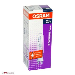 Osram Halogen Metalldampflampe GU6,5 20W 830 WDL Warmweiß...