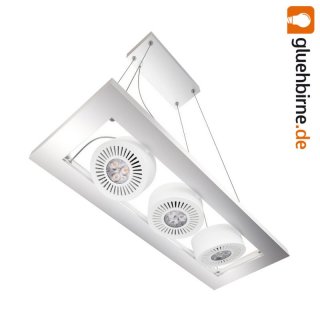 Osram LED Deckenleuchte Tresol Trio Pendelleuchte mit 3...