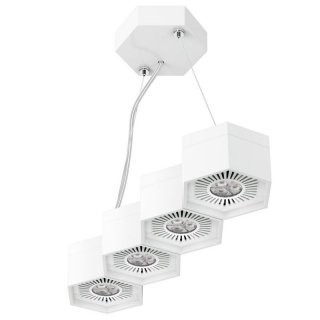 Osram LED Pendellleuchte Combilite Quad 4 x 4W weiß...