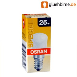 Osram Special Kühlschranklampe 25W E14 MATT Glühbirne...