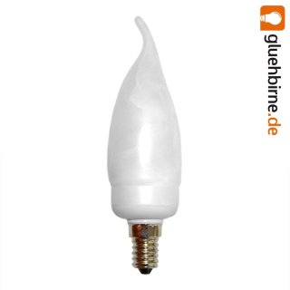 Paulmann ESL Energiesparlampe Kerze 7W = 25W E14 Windstoß...