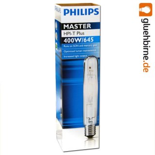 Philips 400W Master HPI-T Plus 400W 645 Leuchtmittel...