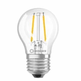 Ledvance LED  Filament Tropfen 1,5W = 15W E27 klar 136lm warmweiß 2700K