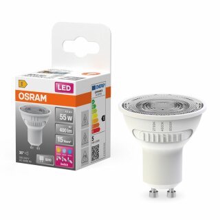 Osram LED PAR16 Reflektor 4,2W = 55W GU10 400lm CCT Select 2700K 4000K 6500K 36°