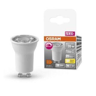 Osram LED PAR11 Reflektor 3W = 35W GU10 230lm warmweiß 2700K 36° DIMMBAR