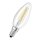 2 x Osram LED Filament Kerzen 4W = 40W E14 klar 470lm warmweiß 2700K