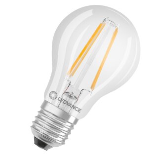 Ledvance LED Filament A60 Birne 7W = 60W E27 klar 806lm warmweiß 2700K DIMMBAR
